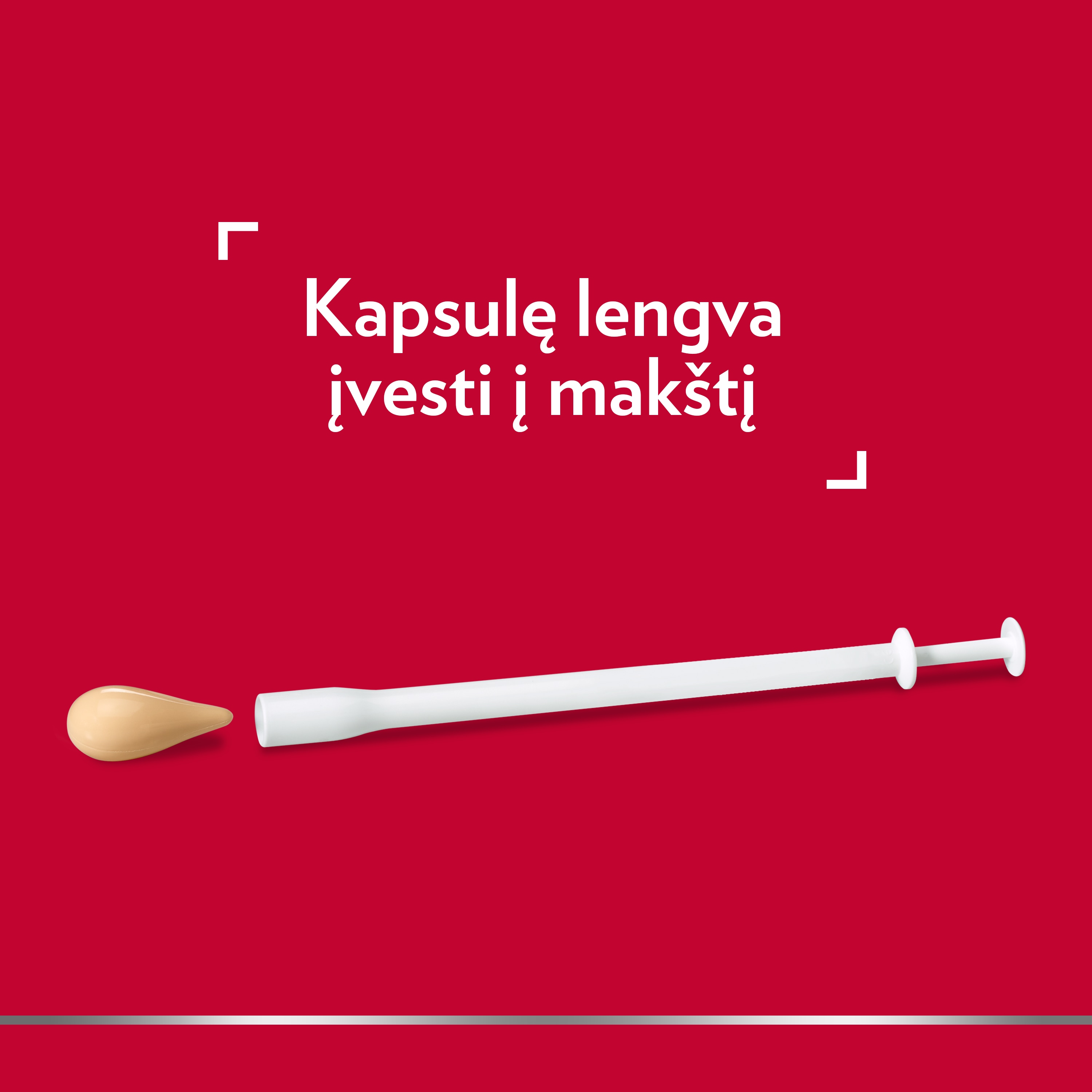 Canesten makšties minkštoji kapsulė ir aplikatorius